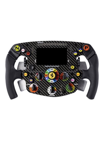 Buy Thrustmaster Formula Wheel Add-On Ferrari SF1000 Edition, Replica Wheel, PC, PS4, PS5, Xbox One and Series X|S, Display and LED Dash, 100 Percent Carbon Fiber Faceplate, Licensed by Ferrari in UAE