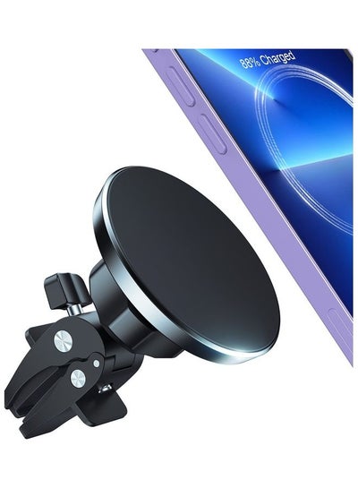 Buy MagSafe iPhone 12 Magnetic Car Mount Car Air Vent Phone Holder(AT0004) BLACK in UAE