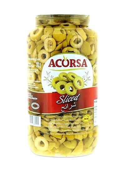 Buy Sliced Green Olives 950grams in UAE