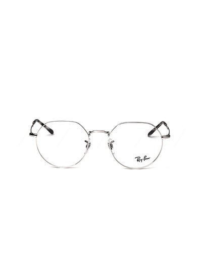 اشتري unisex Full Rim Oval Shape Eyeglasses RX6465F - Lens Size: 53mm - Silver في السعودية