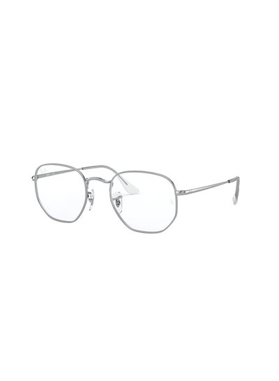 اشتري Full Rim Hexagonal Shape Eyeglasses RX6448 - Lens Size: 54mm - Silver في السعودية