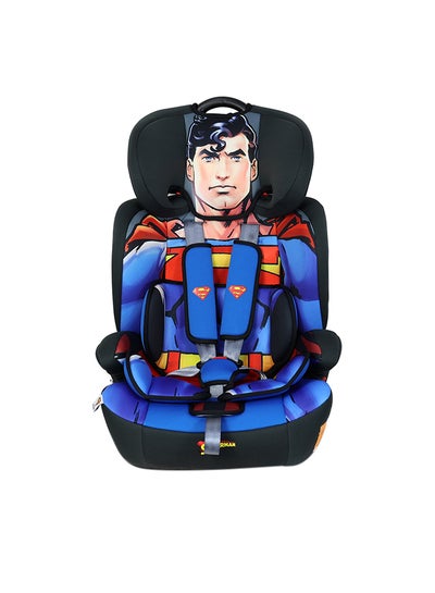 Buy 3-In-1 Superman Baby/Kids Car Seat + Booster Seat, Suitable from 9 months to 12 years, Upto 36kg in UAE