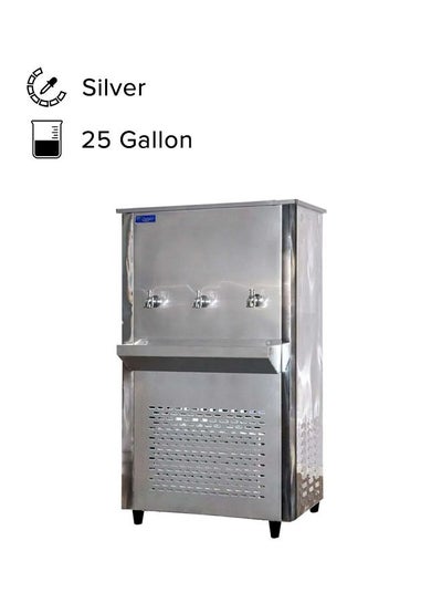 Buy 2-Tap Water Cooler 25 Gallon SGCL32T2 Silver in UAE