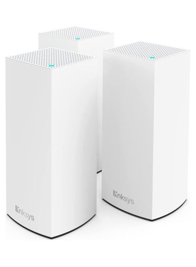 Buy Atlas Pro 6 Velop Dual Band Whole Home Mesh Wifi 6 System Ax5400 Wifi Router, Extender, Booster With Up To 8100 Sq Ft Coverage, 4X Faster Speed For 90+ Devices 3 Pack, White, MX5503-ME White in UAE