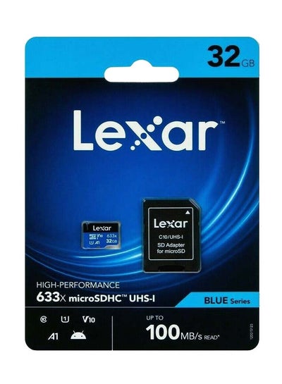 اشتري بطاقة ذاكرة مايكرو SDHC/SDXC UHS-I طراز 633X 32.0 GB في الامارات