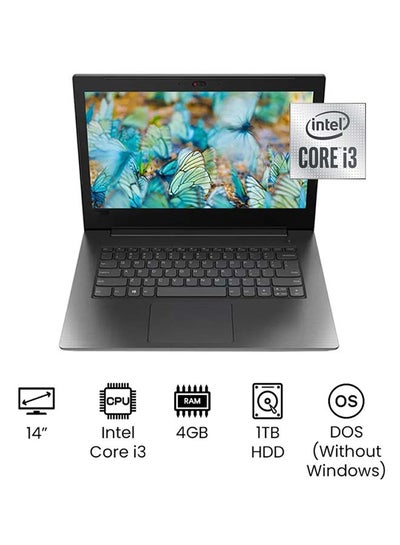 Buy V14 Laptop With 14-Inch HD Display, Core i3 Processor/10th Gen/DOS (Without Windows)/4GB RAM/1TB HDD/Intel UHD Graphics/DOS (Without Windows)/ English Grey in UAE