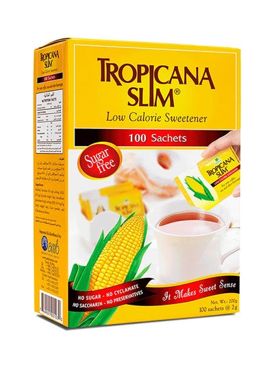 Buy Low Calorie Sweetener 100 Sachets 200grams in UAE