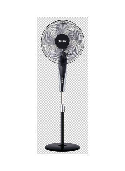 Buy fan stand smart 16 inch 55.0 W FS-300 black in UAE