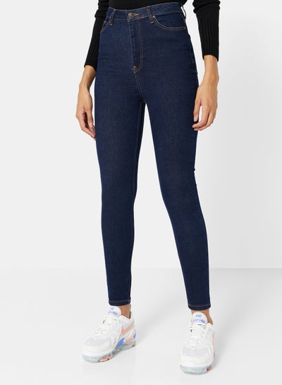 Buy Basic Skinny Jeans Navy in UAE