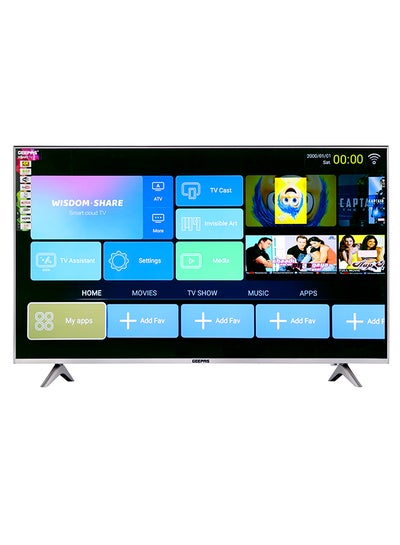 Buy 65" Edgeless 4K UHD Smart LED TV, TV with Remote Control, HDMI & USB Ports, Head Phone Jack, PC Audio In | Wi-Fi, Android 9.0 with E-Share | YouTube, Netflix, Amazon Prime GLED6538SEUHD Black in UAE