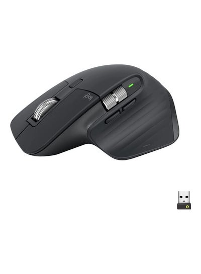 Buy MX Master 3S Wireless Performance Mouse With Ultra Fast Scrolling BLACK in UAE