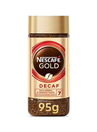 Buy Gold Decaf Rich And Smooth Instant Coffee 95grams in UAE