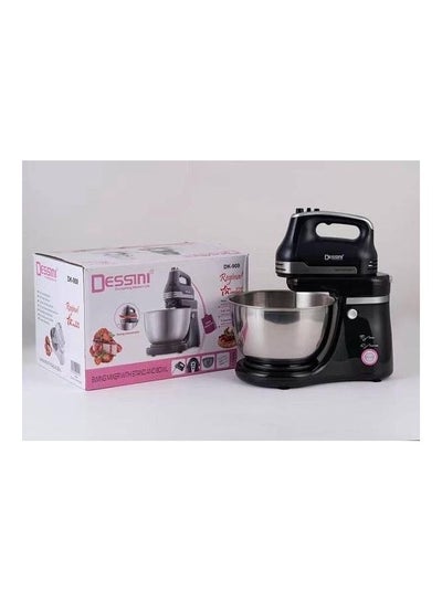 Buy Swing Mixer with Stand and Bowl 5.0 L 650.0 W DK909Black black/silver in UAE