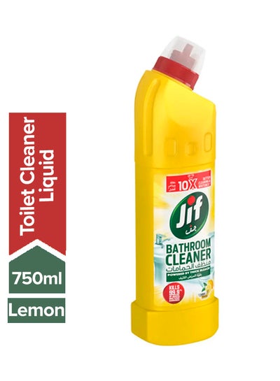 Buy Bathroom Cleaner Lemon Breeze Multicolour 750ml in Saudi Arabia