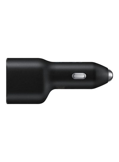 Buy Dual Port Car Charger 25W + 15W Black in UAE