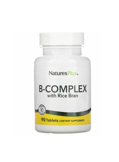 Buy B-Complex With Rice Bran Dietary Supplement - 90 Tablets in UAE