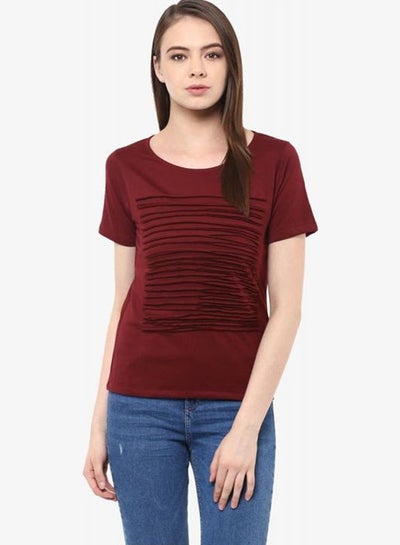 Buy Made To Be Yours Top Maroon/Red in Saudi Arabia