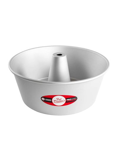 Buy Fat Daddio's Angel Food Cake Pan Silver in UAE