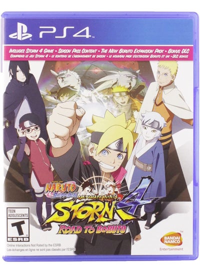 Buy Naruto Shippuden: Ultimate Ninja Storm 4 - PAL (Intl Version) - Fighting - PlayStation 4 (PS4) in UAE