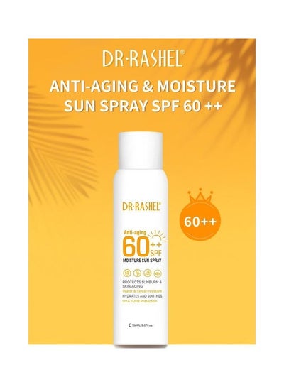 اشتري Anti-Aging And Moisture Sun Spray SPF 60 Clear 150ml في الامارات