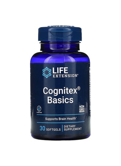 Buy Cognitex Basics Dietary Supplement - 30 Softgels in UAE
