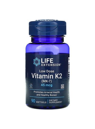 اشتري فيتامين K2 بجرعة منخفضة - 90 كبسولة هلامية في الامارات