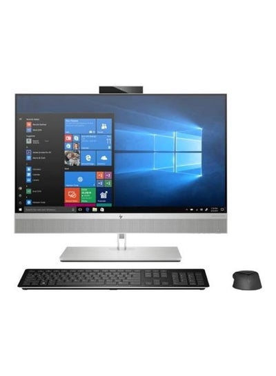 Buy Elite One 800 G6 AIO With 27-Inch FHD Touch Screen Display, Core i7 Processor/16GB RAM/512GB SSD/Windows/Intel UHD Graphics English/Arabic Silver in Saudi Arabia