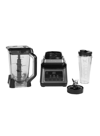 Buy 2-in-1 Blender with Auto-iQ Technology, 3 Automatic Programs; Blend, Max Blend, Crush, and 4 Manual Settings, 2.1L Jug & 700ml Cup, Dishwasher Safe Parts, Auto-iQ 2.1 L 1200 W BN750ME Black in UAE
