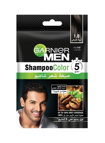 Buy Men Shampoo Color 1.0 Natural Black in Saudi Arabia