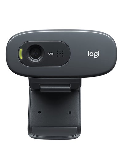 Buy C270 Hd Webcam 720P 30Fps Built-In Noise Reducing Mic Auto Light Correction For Skype-Facetime-Hangouts-Webex-Pc-Mac-Laptop-Macbook-Tablet Black in Egypt