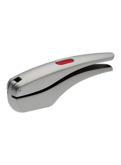 Buy Aluminium Garlic Press Silver 24.5x12x5.7cm in UAE