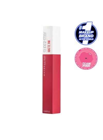 Buy Maybelline New York Superstay Matte Ink Lipstick 80 Ruler in UAE