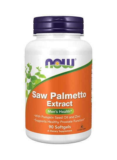 Buy Saw Palmetto Extract Dietary Supplement - 90 Softgels in UAE