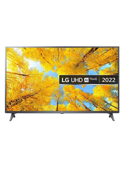 Buy UHD 4K TV 55-Inch UQ7500 Series, Cinema Screen Design 4K Active HDR Webos Smart Ai Thinq 55UQ75006LG Black in Saudi Arabia