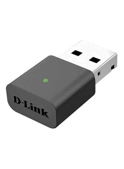 Buy DWA-131 Wi-Fi N300 USB 2.0 Wireless Adapter, N300 Mbps, WPS, WPA2, 150, Compatible with Windows, Mac and Linux, Ultra Portable Black in UAE
