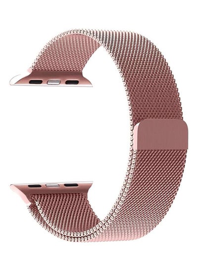 Buy Stainless Steel Replacement Band For Apple Watch Series 1/2 42mm Rose Gold in Egypt