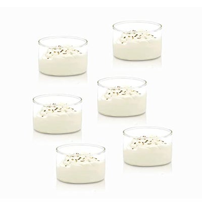 Buy 6-Piece Glass Chutney Bowl Set Clear in UAE