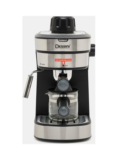 اشتري ماكينة صنع قهوة إسبريسو بقوة ضغط 5 بارات طراز 400 240.0 ml 800.0 W espressomaker400 أسود/ فضي في الامارات