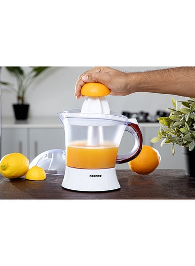 Buy 25 Watt Citrus Juicer - Quick, Healthy, Nutritious Juices - Effortless Juicer With 2 Cones, Bi-Direction Twist, 1.2 Liter Capacity | 2-Years Warranty 1.2 L 25 W GCJ5384 White in Saudi Arabia