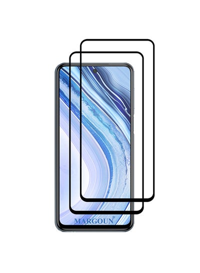 Buy 2-Piece 3D Screen Protector For Samsung Galaxy M51 Black/Clear in UAE