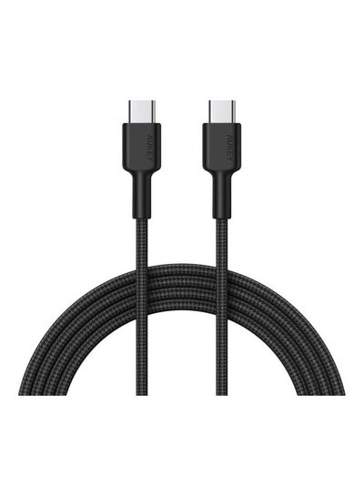 Buy CB-CD45 0.9m USB-C to USB-C Cable USB 2.0 for Android Samsung Huawei Xiaomi BLACK in UAE