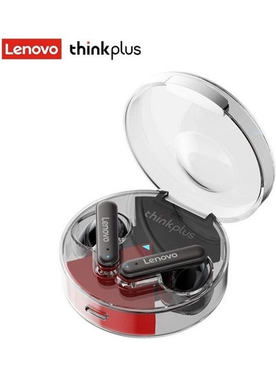 Buy Thinkplus LP10  Wireless Bluetooth 5.2 Earbuds TWS Noise Canceling Touch Control Low Latency Gaming Headphone With Mic Support Call Video IOS Android Universal Black in UAE