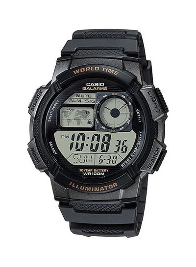Buy Men's Youth Digital Wrist Watch Ae-1000W-1Avdf - 45 mm - Black in Egypt