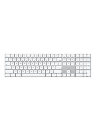 اشتري لوحة مفاتيح لاسلكية ماجيك مزوّدة بلوحة مفاتيح رقمية - باللغة الإنجليزية الأمريكية أبيض في الامارات
