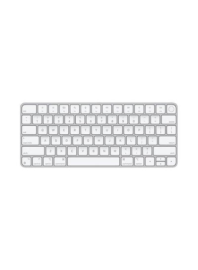 اشتري Magic Keyboard with Touch ID (for Mac computers with silicon) - US English Silver في الامارات