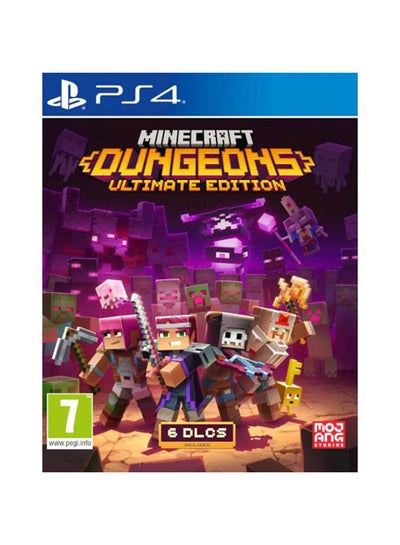 Buy Minecraft Dungeons Ultimate Edition  - (Intl Version) - Adventure - PlayStation 4 (PS4) in Egypt