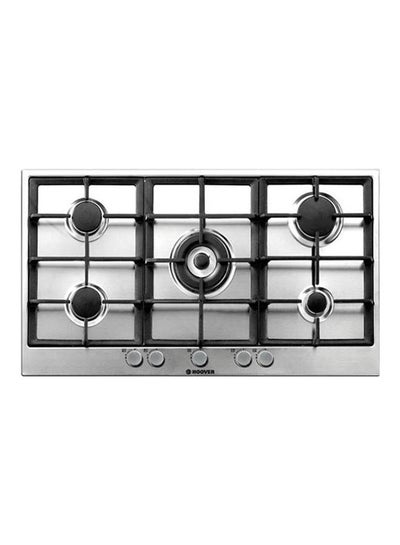 Buy Built-In Hob 5 Gas Burners Stainless HG953-1SXGH-EGY Silver in Egypt