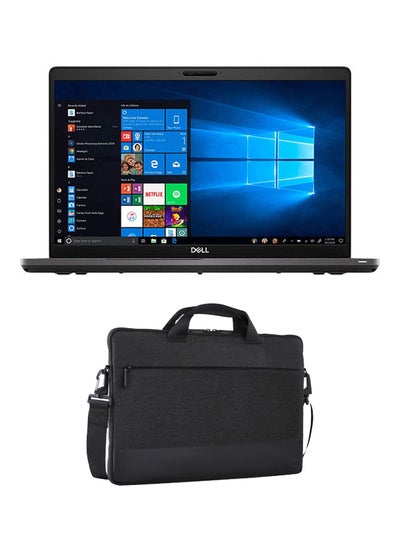 Buy Latitude 5500 Business And Professional Laptop With 15.6-Inch Full HD Antiglare Display, Core i5-8265U Processor/16GB RAM/512GB SSD/Intel UHD Graphics 620/Windows 11 With Bag English Black in UAE