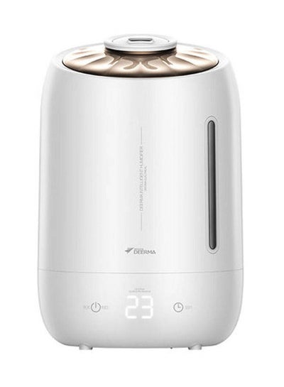 Buy Ultrasonic Air Humidifier 5L White in Saudi Arabia