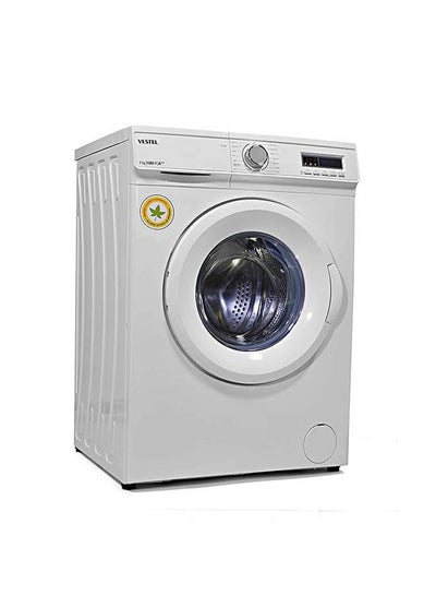 Buy Front Load Washing Machine 7 Kg 7 kg 1900 W W7104 white in UAE